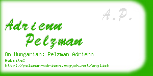 adrienn pelzman business card